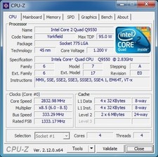 INTEL CORE 2 QUAD Q9550 (2,83