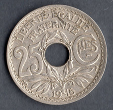 RARE MONNAIE DE 25 CENTIMES