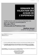 Livret 2 Vae Auxiliaire De