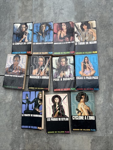 Lot livres sas romans - lot,