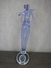 magnifique couple enlacé ,amoureux , verre de MURANO