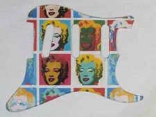 Transparent Sss Rayure Plaque Pickguard Pour USA / Mex FENDER STRATOCASTER