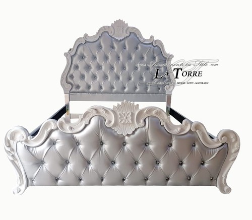 Lit double baroque avec - baroque,