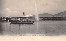 Suisse - GENÊVE - Bateau Salon Léman Dampfer - Ed. Jullien J.J. 1778