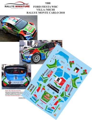 Decals ref 1568 - 1568, ford