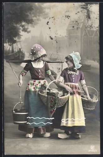 Deux filles néerlandaises