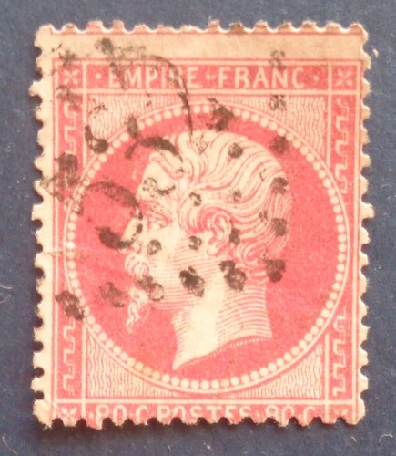 France oblitéré 80c - oblitéré,, n°24,