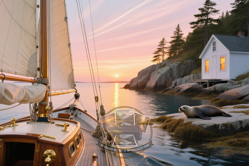 Classic wooden sloop cream - classic,