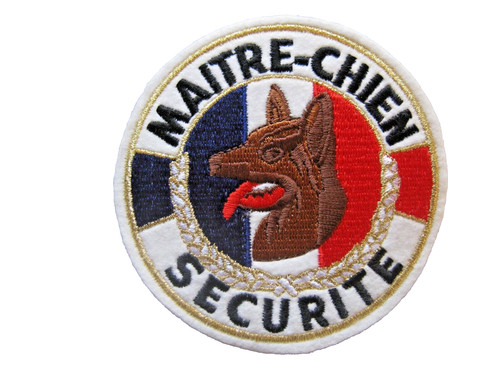 Grand ecusson cynophile maitre - ecusson,
