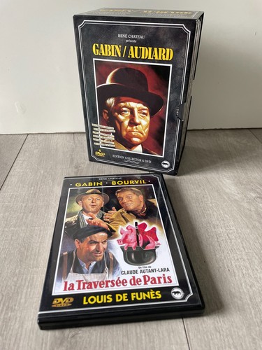 Coffret dvd gabin audiard - coffret, /