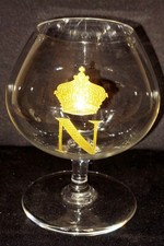 Petit Verre A Cognac En Cristal De Baccarat Napoleon Or
