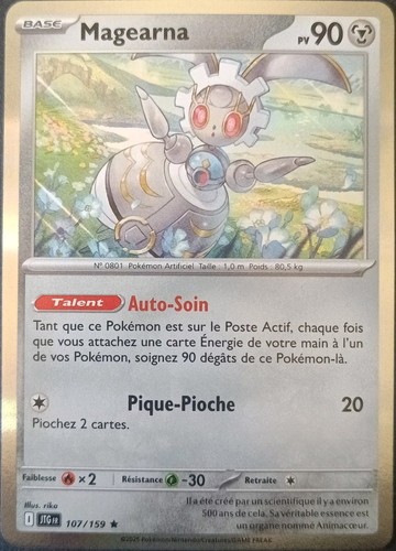 Pokemon magearna 107 159 - magearna, holo