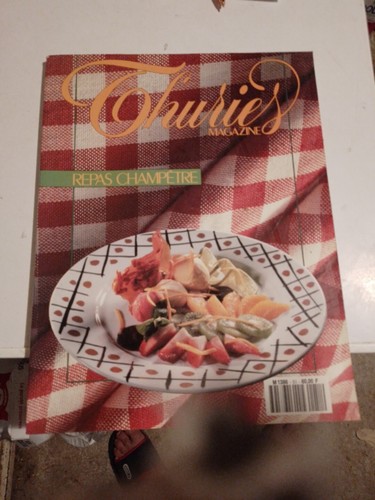 Livre cuisine thuries magazine - livre,