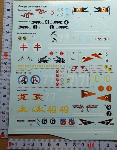 Decals groupe de chasse - decals,