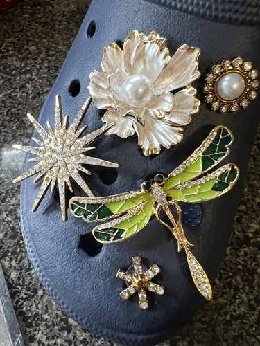 Piece luxury shoe charms - 5,