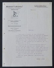 Facture PARIS BONNET GAREL