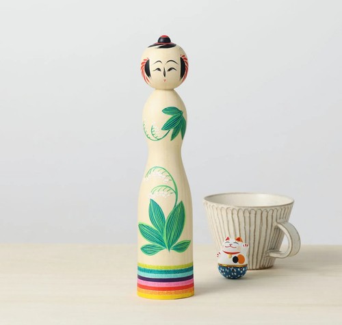 Poupée kokeshi lily - poupée, the
