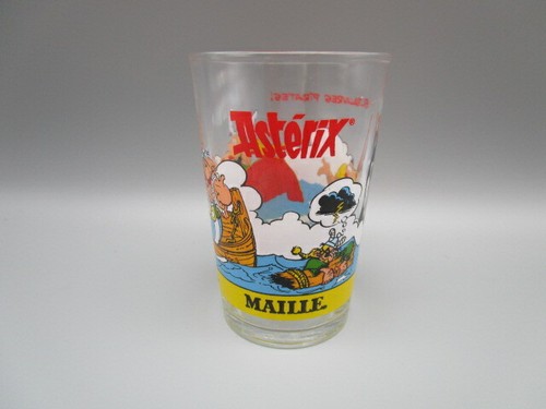 Verre moutarde illustré - a,