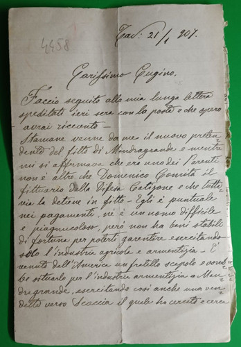 Xixe siècle lettre - xixe, À