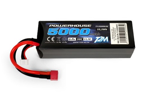 1v 5000mah 50c - 3s,