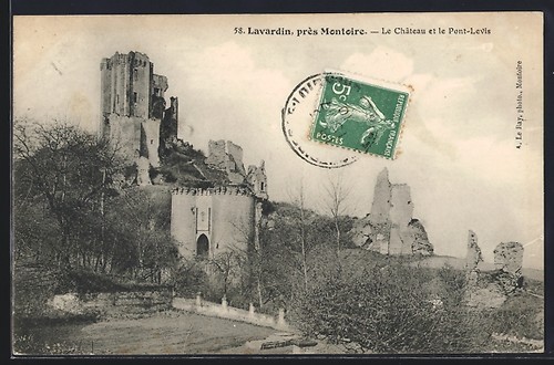 Cpa lavardin château et - lavardin,,