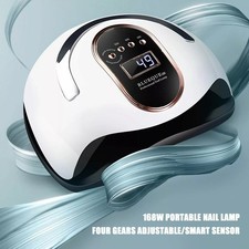 Lampe À Ongles UV LED Fornetto Nail Art Manucure Pédicure Mains Pieds 168W