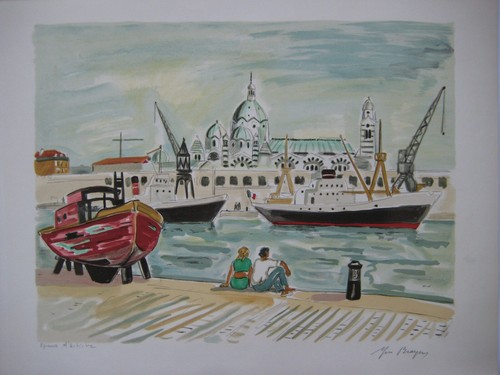 Brayer yves lithographie - brayer,