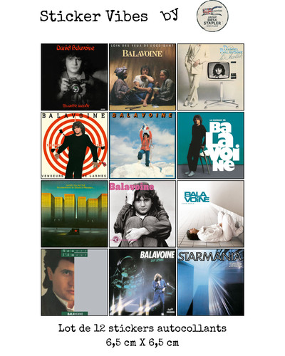 Balavoine stickers - balavoine,