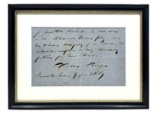 Victor HUGO à Alexandre DUMAS