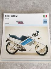 Moto Morini 400 Dart 1990 Carte moto Collection Atlas Italie