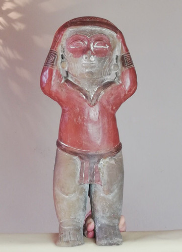 Statue ancienne terre - ancienne, cuite