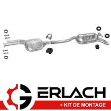 Echappement silencieux pour