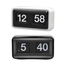Retro Auto Flip Clock Cafe Mur