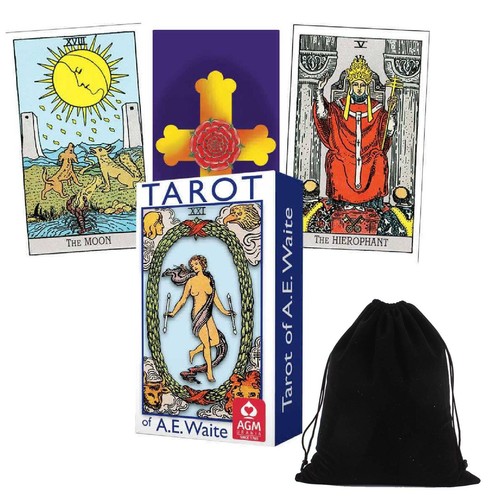 Tarot waite bleu rosy - tarot,