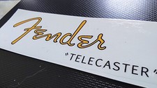 FENDER TELECASTER 50'S HEADSTOCK LOGO TETE DE GUITARE TELECASTER 50'S