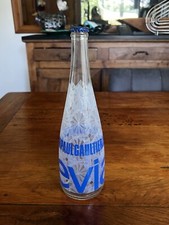 Ancienne BOUTEILLE D’eau Evian Vide Collector Jean-Paul GAULTIER