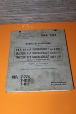 (83) Manuel réparation SAVIEM RENAULT Camion Tracteur 4x4 R.2152 2182 et 2185