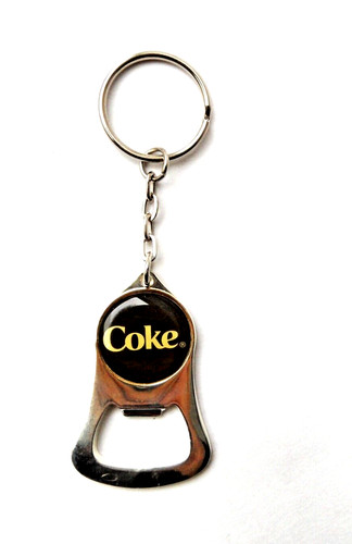 Porte clés décapsuleur coke - porte,