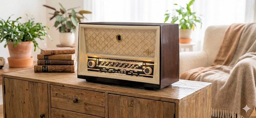 Enceinte vintage bluetooth - vintage,