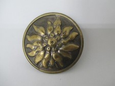 Broche À Paillettes Vintage Edelweiss Art Déco En Métal Pour Femmes