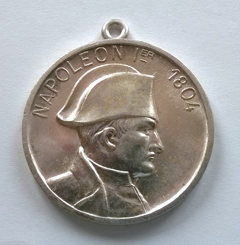 France médaille empereur - france:,