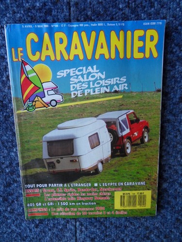 Caravanier 144 du 05 - caravanier, n°144
