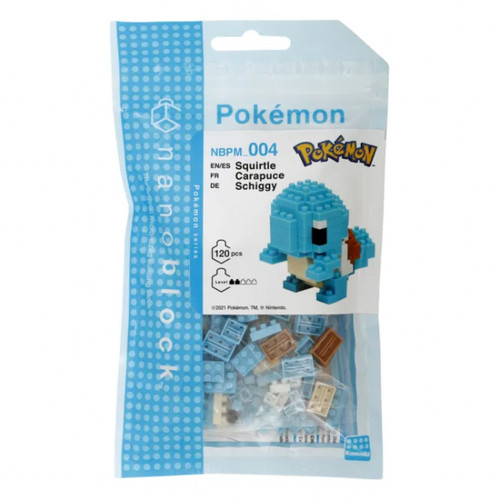 Nanoblock pokémon carapuce - pokémon,