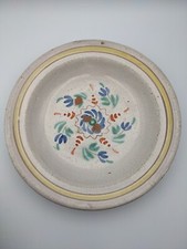 plat creux saladier assiette cul noir XIXème