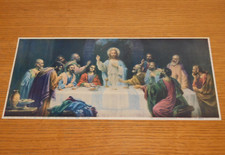 1928 IMAGE PIEUSE Jesus Christ LA SAINTE CENE felix freund berlin HANS ZATZKA
