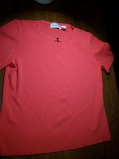 Women's knit top Alfred Dunner. Size L,  orange.