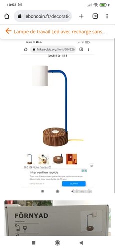 Lampe bureau chevet ikea - de,