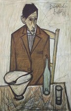 Bernard BUFFET : Le Buveur
