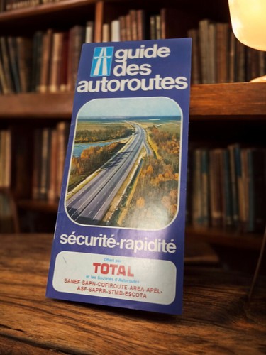 Carte routière ancienne