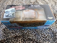 Rare American Graffiti '58 Chevy Impala 1/18 yard Cars, American Graffiti '58